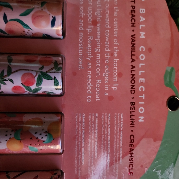 NWT Beauty Concepts Peachy Keen Lip Balm Collection - Picture 4 of 7